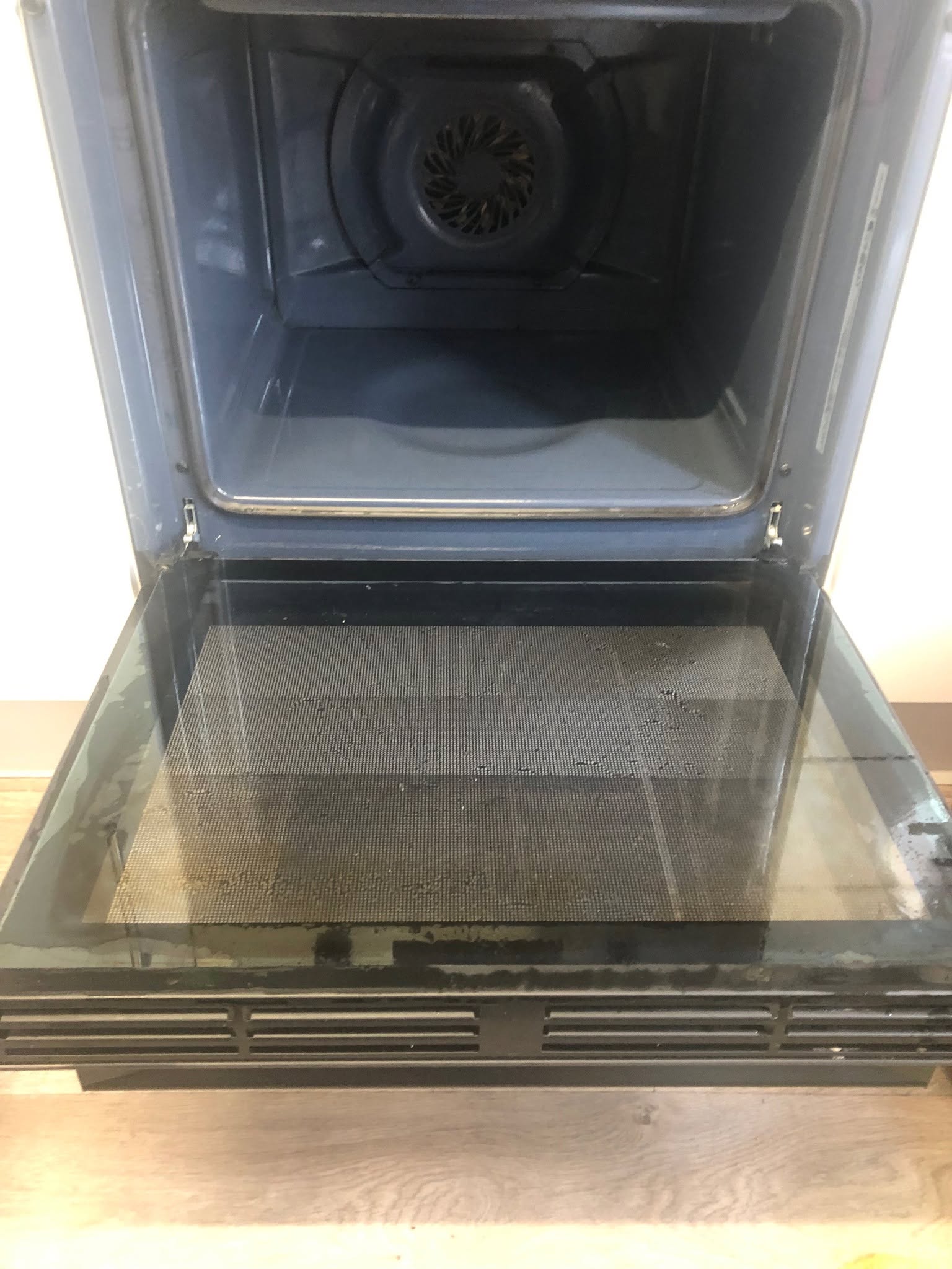 Inside the oven, Cambridge — after